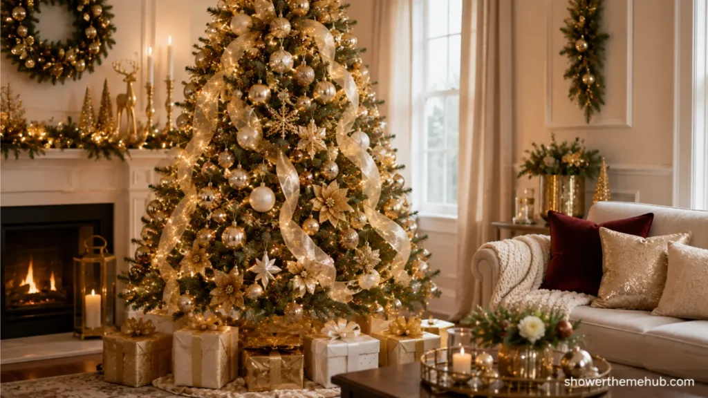 Tips for Gold Christmas Tree Decorations