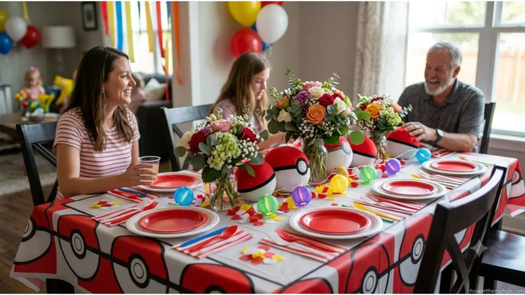 Pokémon Party Decorations for Tables and Party Zones
