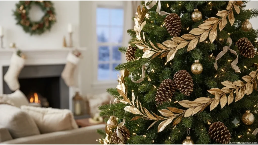 Elegant Gold Christmas Tree Decorations